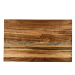 Cc Everyday 16"l X 9 3/4"w Acacia & Mango Wood Cheese Board, Natural Df8362