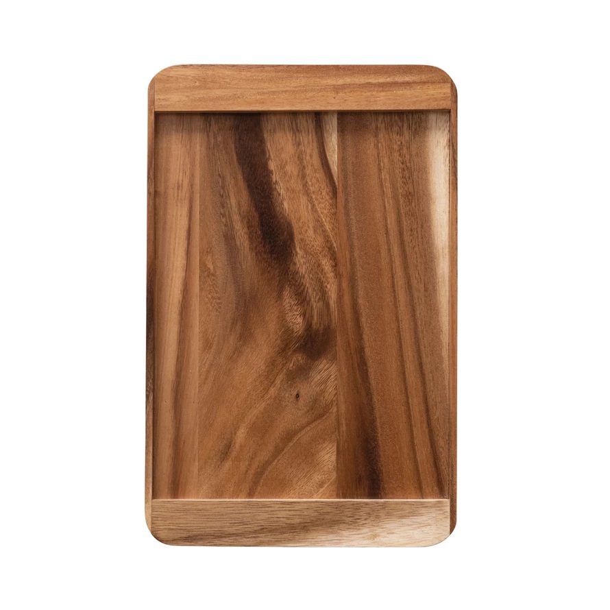 Bloomingville 14-1/2″L Suar Wood Tray – AH3193