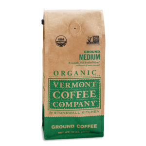 Vermont Coffee Company Organic Medium Roast Ground Coffee, 12oz 381253