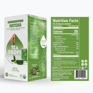 Tea Drops 10ct Matcha Green Tea