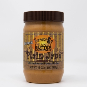 Saratoga Peanut Butter Company Organic Plain Jane