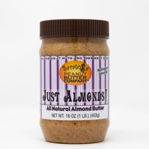 Saratoga Peanut Butter Company Just Almonds