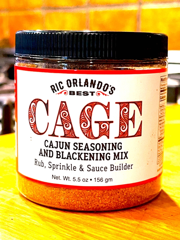 Ric Orlando's "cage" Cajun Seasoning And Blackening Mix