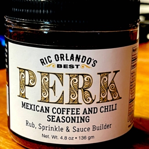 Ric Orlando's "perk" Mexican Coffee Chile Rub And Seasoning