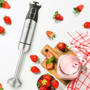 Zulay Kitchen Immersion Blender Handheld 500w 8 Speed