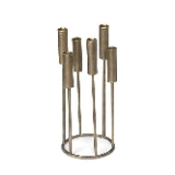 Park Hill Collection Iron Multi Height Taper Candleholder