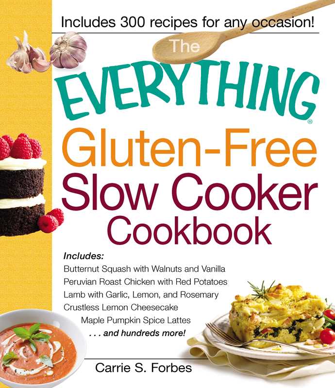 Simon & Schuster Everything Gluten Free Slow Cooker Cookbook By Carrie S Forbes