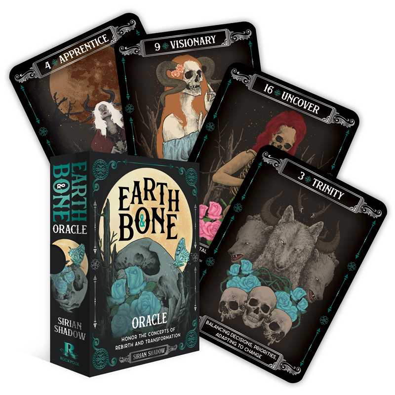 Simon & Schuster Earth & Bone Oracle By Sirian Shadow