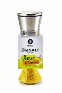 Ariston Specialties Ariston Sea Salt With Lemon And Tumeric 6.35oz(180g)