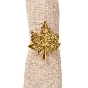 Primitives By Kathy Gold Leaf Napkin Ring