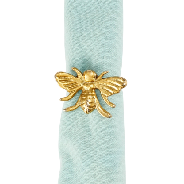 Primitives By Kathy Gold Bee Napkin Ring