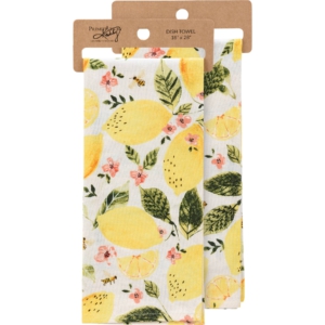 Primitives By Kathy Lemon Kitchen Towel