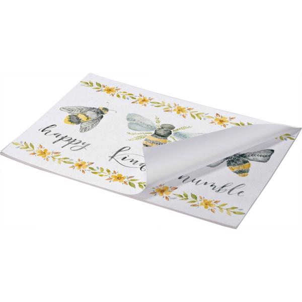 Primitives By Kathy Happy Kind Humble Paper Placemat Pad