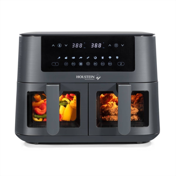 Holstein Housewares Holstein Housewares 8.4 Qt Dual Basket Digital Air Fryer