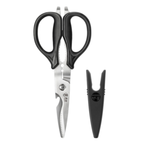 Cangshan 503343 9 Inch Heavy Duty Come Apart Kitchen Shears With Guard