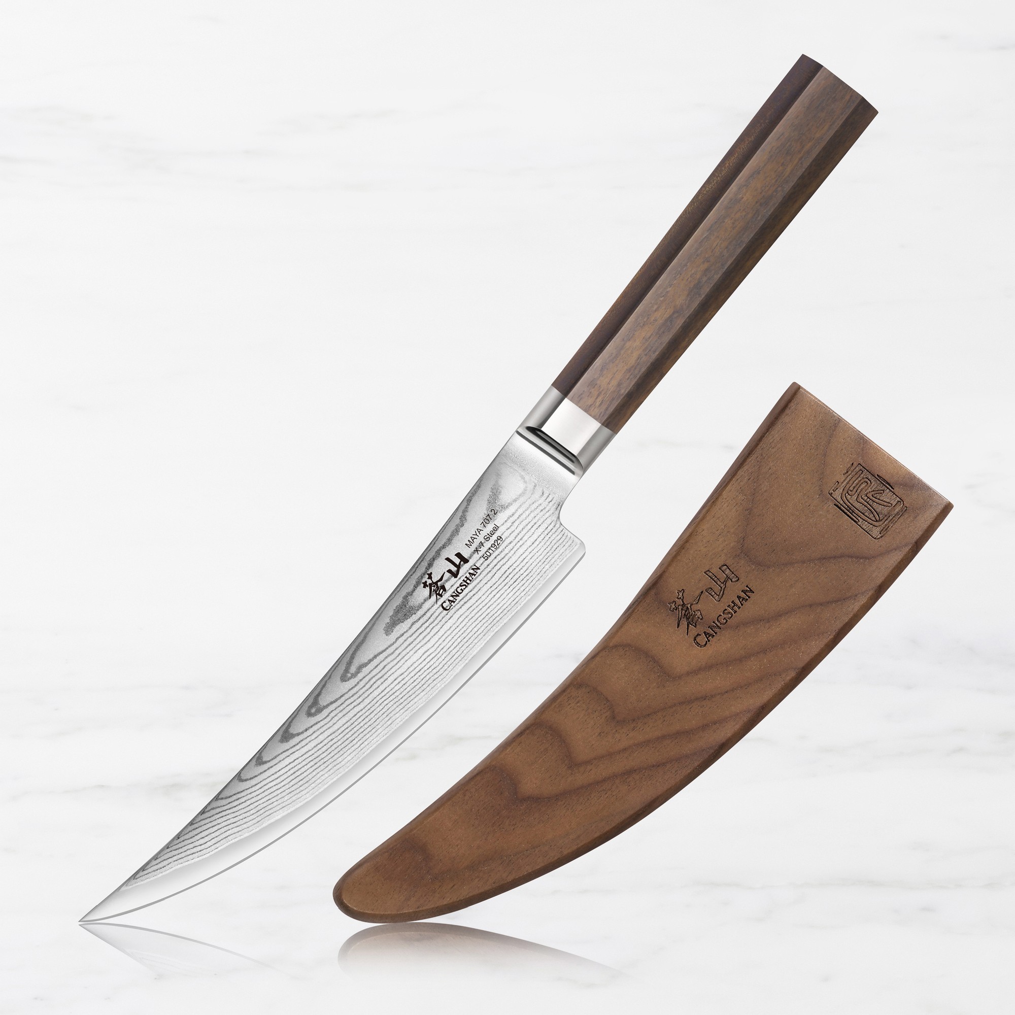 Cangshan Maya Series 6" Boning Knife With Sheath Set