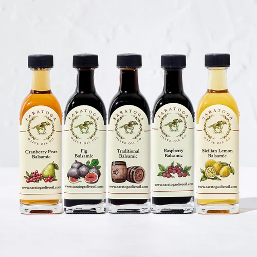 Saratoga Olive Oil Balsamic Vinegar 60 Mlsample Bottles