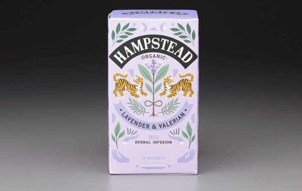 Mark T. Wendell Tea Company Hampstead Organic Lavender & Valerian (20 Teabags)