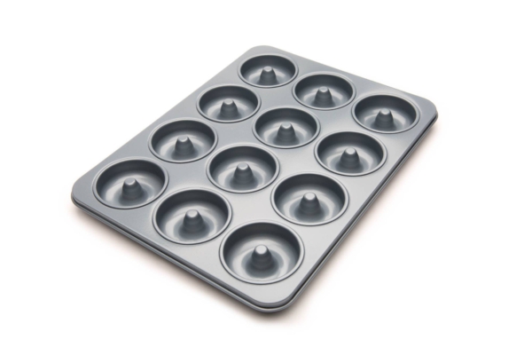 Fox Run Non Stick Mini Donut Pan, 12 Cavity, 10.25" X 7.75"