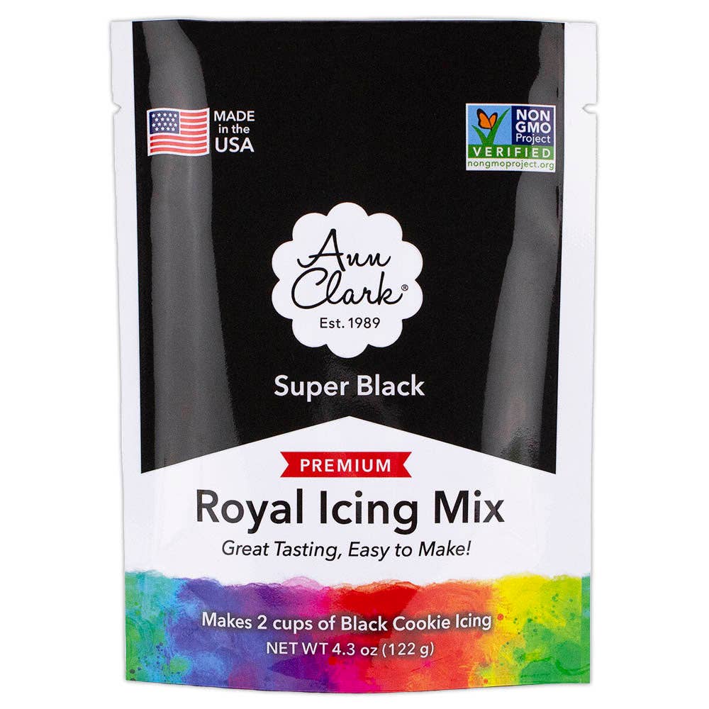 Ann Clark – Ann Clark Instant Royal Icing Mix, Black