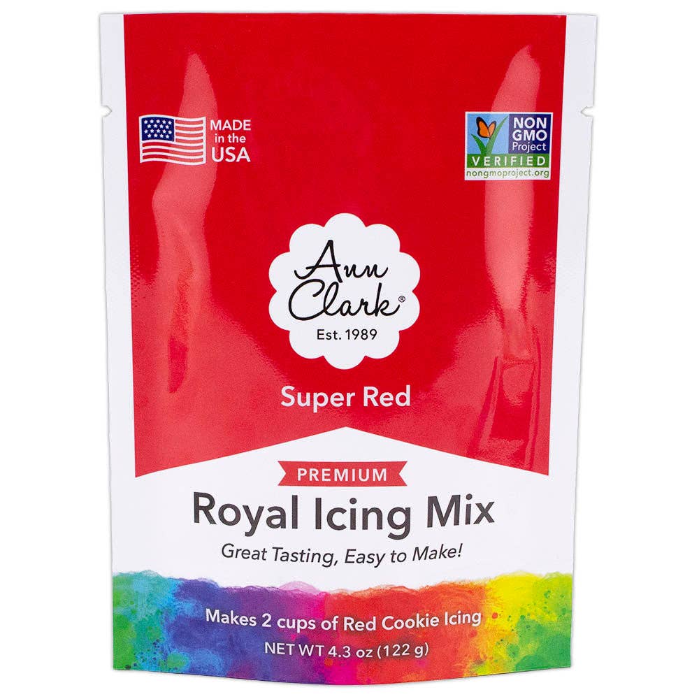 Ann Clark – Ann Clark Instant Royal Icing Mix, Red