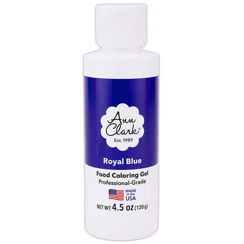 Ann Clark – Ann Clark Royal Blue Food Coloring Gel, Large 4.5 oz. Bottle