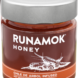 Runamok Chile De Arbol Infused Hot Honey 9oz