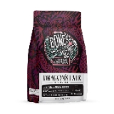 Bones Coffee Company Dragon's Lair Ground Coffee Beans | 12 Oz Dark Roast Blend Arabica Low Acid Coffee | Gourmet Coffee (ground)