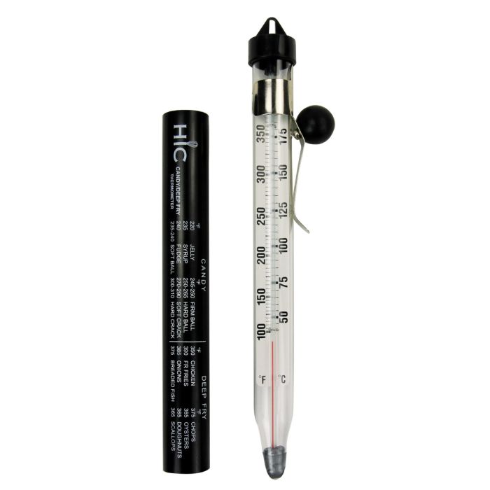 Thermometer Candy/jelly Fry Glass 29009