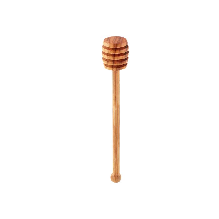 Olive Wood Honey Dipper 6.5" 50015