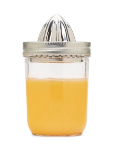 Jarware Citrus Juicer Lid For Wide Mouth Mason Jar Fox Run