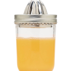 Jarware Citrus Juicer Lid For Wide Mouth Mason Jar Fox Run