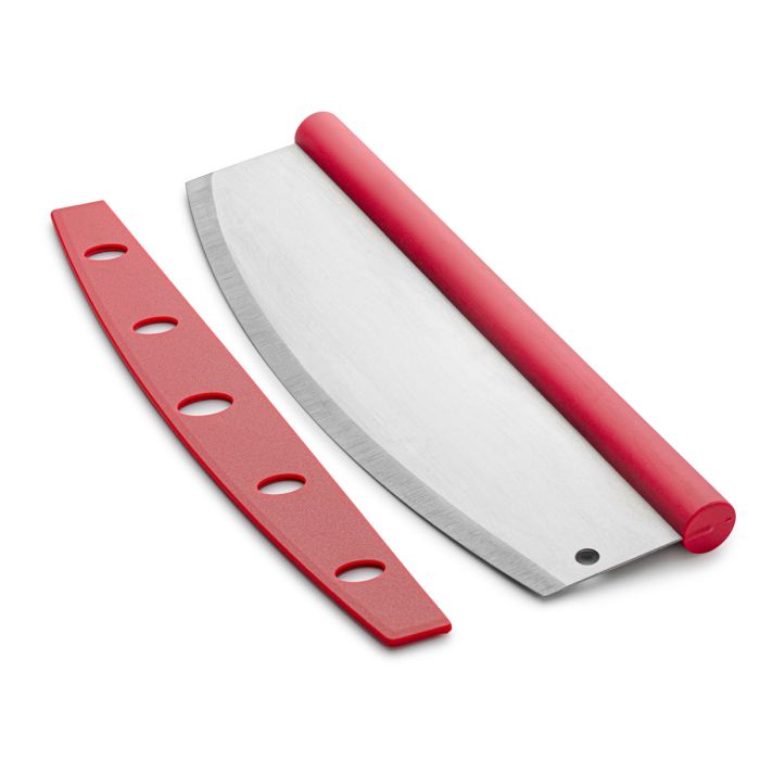 Fantes Cousin Luca's Rocking Pizza Cutter With Blade Guard, #22159