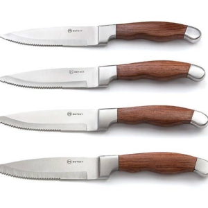 Outset Stainless Steel Jackson Steakhouse Knife, Set Of 4