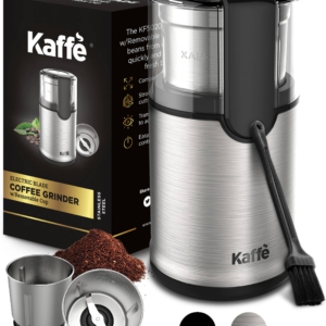 Kaffe Electric Blade Coffee Grinder W/ Removable Cup (4.5oz)