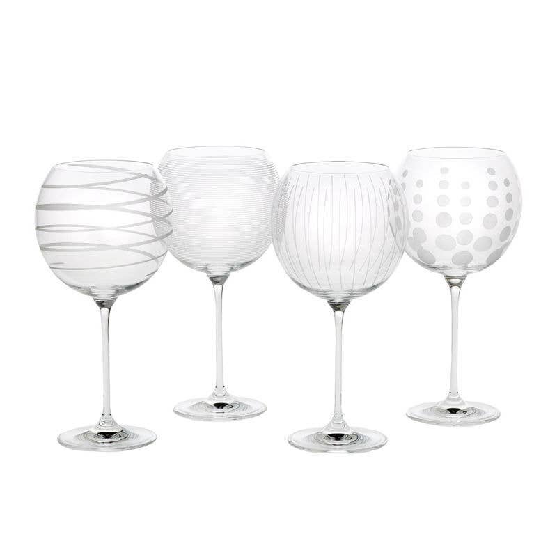 Mikasa Cheers 24.5 Oz Balloon Goblet Set Of 4