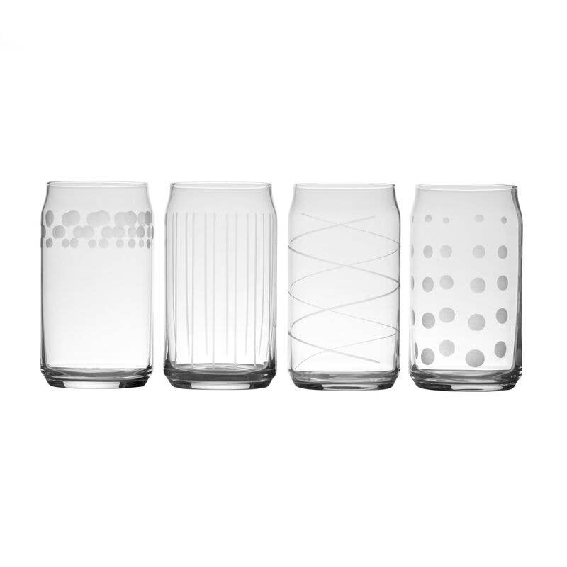 Mikasa Cheers 18.5 Oz Seltzer Glass Set Of 4