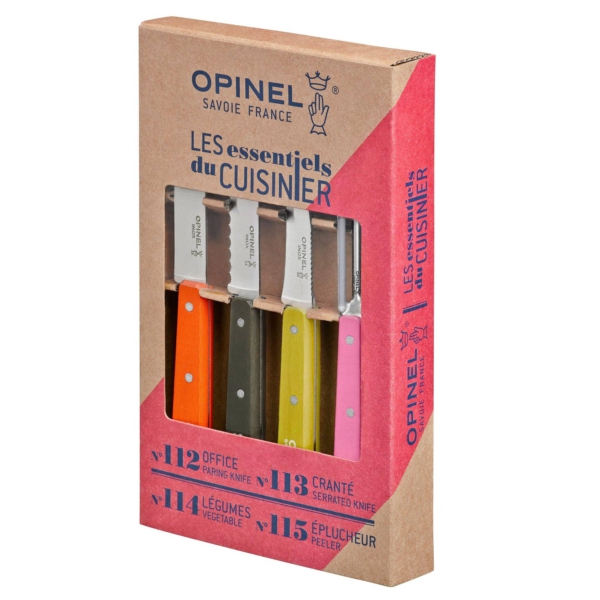 Opinel Les Essentiels Small Kitchen Knives Sets