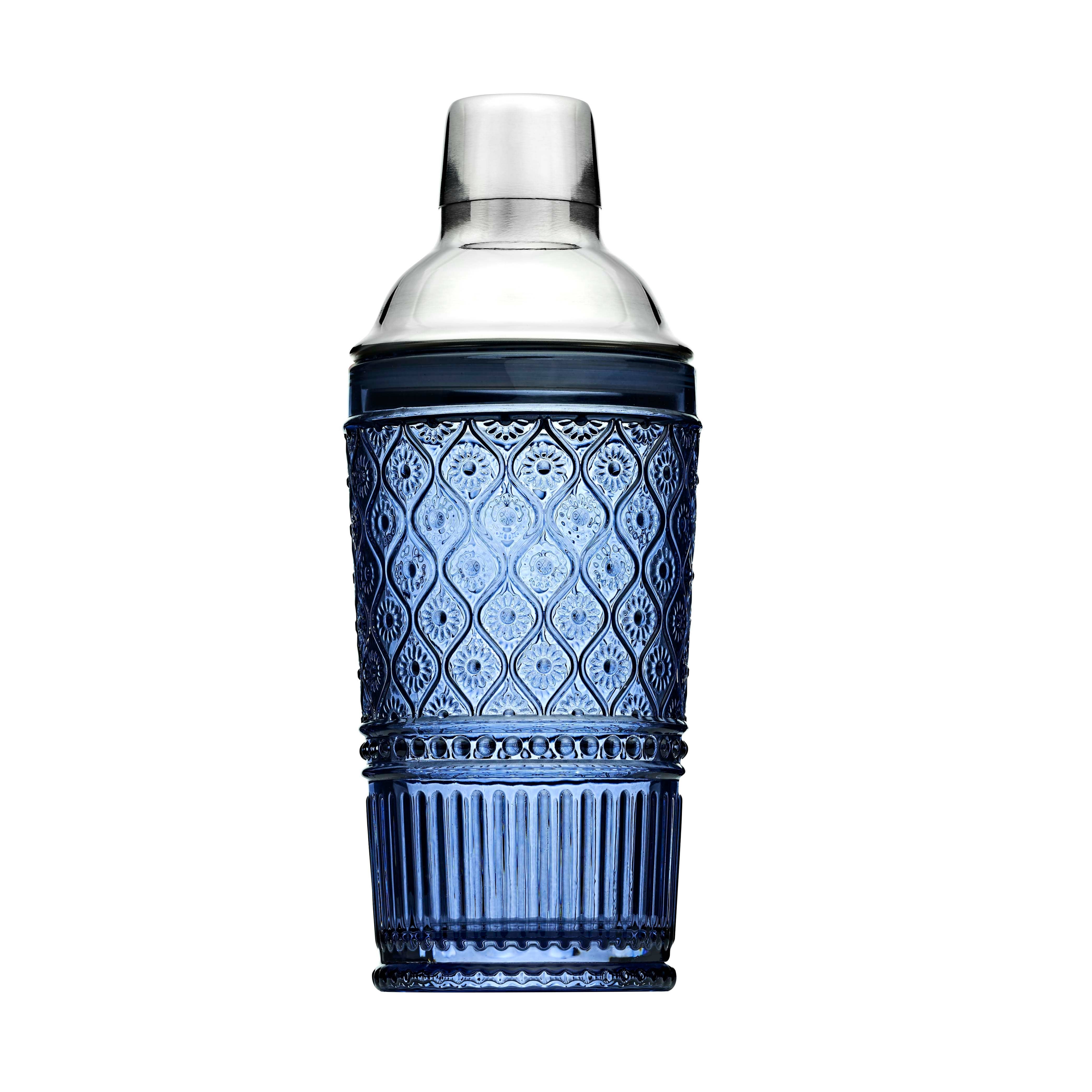 Godinger Blue Claro Cocktail Shaker