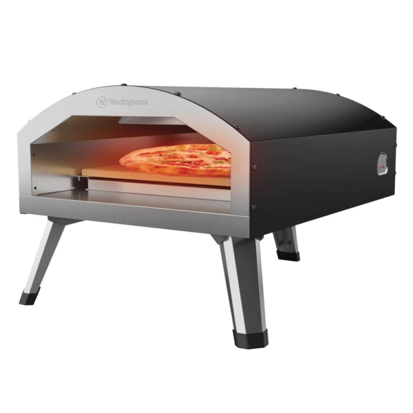 Westinghouse 12" Electric Pizza Oven With Pizza Stone, Indoor Outdoor