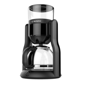 Westinghouse 4 Cup Drip Coffee Maker, 680 W Auto Shut Off, Black Color