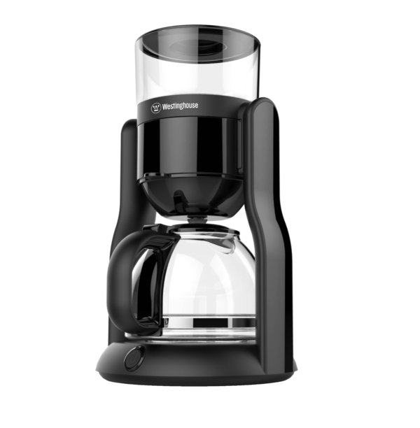 Westinghouse 4 Cup Drip Coffee Maker, 680 W Auto Shut Off, Black Color