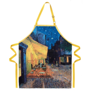 Modgy Modgy Cotton Apron Van Gogh Café Terrace At Night