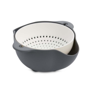 Rinse And Drain Colander Bowl, #43936