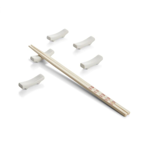 Helen's Asian Kitchen Classic Chopstick Rests, Set Of 5, #97156