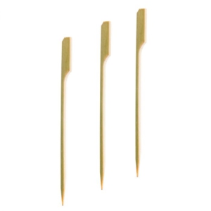 Helen's Asian Kitchen Flat Bamboo Skewers, 7in, #97133