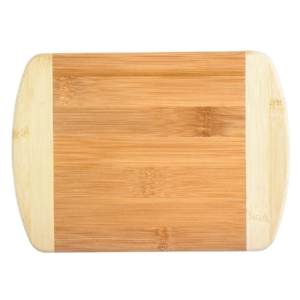 Totally Bamboo 8" Two Tone Bar Board, Small Bamboo Cutting Board