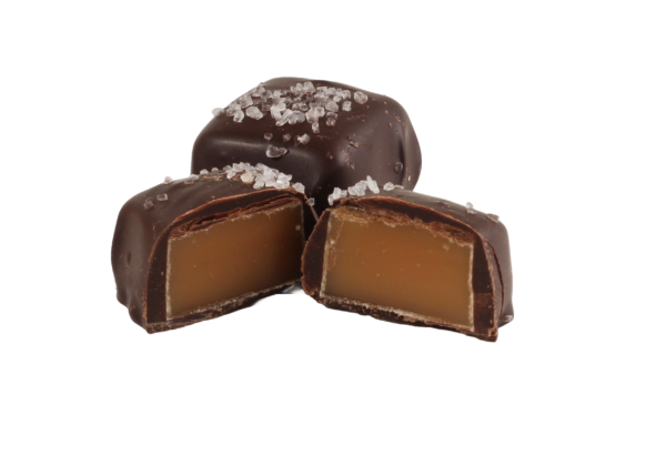 Coblentz Chocolate Company Dark Sea Salt Caramel, Bulk