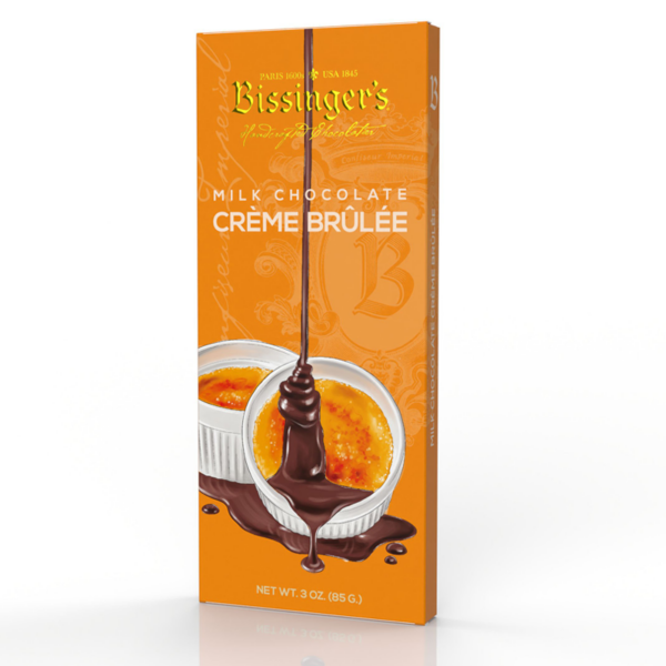 Bissinger's Bissinger's Milk Chocolate Creme Brulee Bar 3 Oz