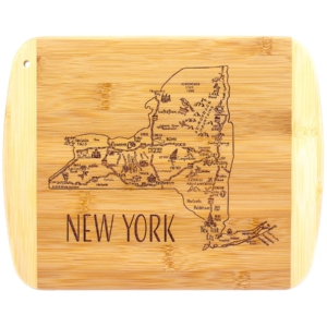 Totally Bamboo A Slice Of Life New York 11" Cutting & Serving Board